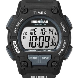 Timex Ironman Triathlon ENDURE SHOCK Digital Watch,Black/Gray, T5K196, NEW!!!